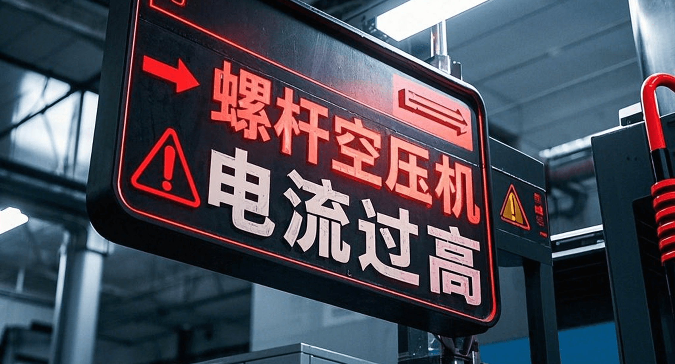螺桿空壓機(jī)電流過(guò)高什么原因？該如何處理